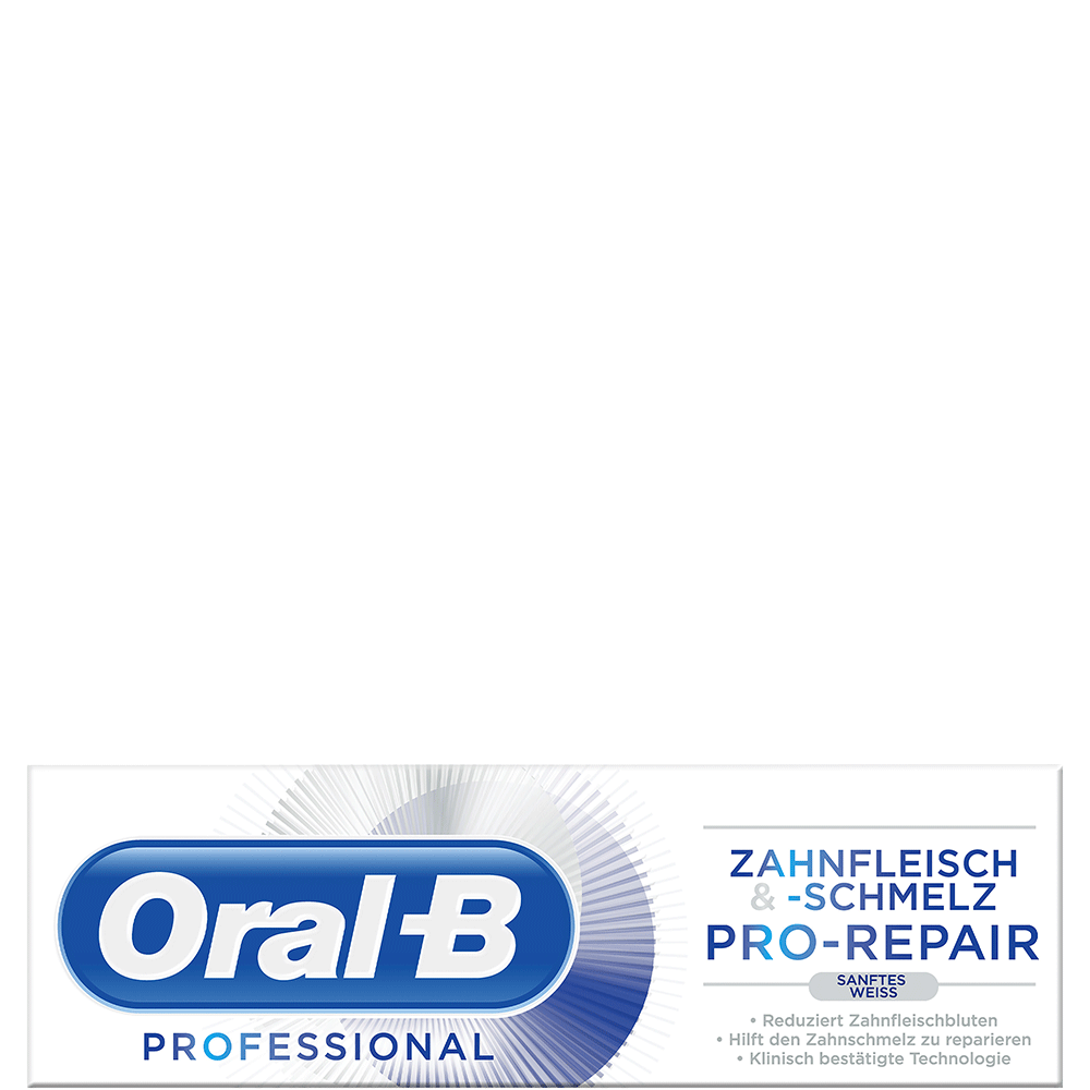 Bild: Oral-B Professional Zahnfleisch und -schmelz Pro-Repair Zahnpasta