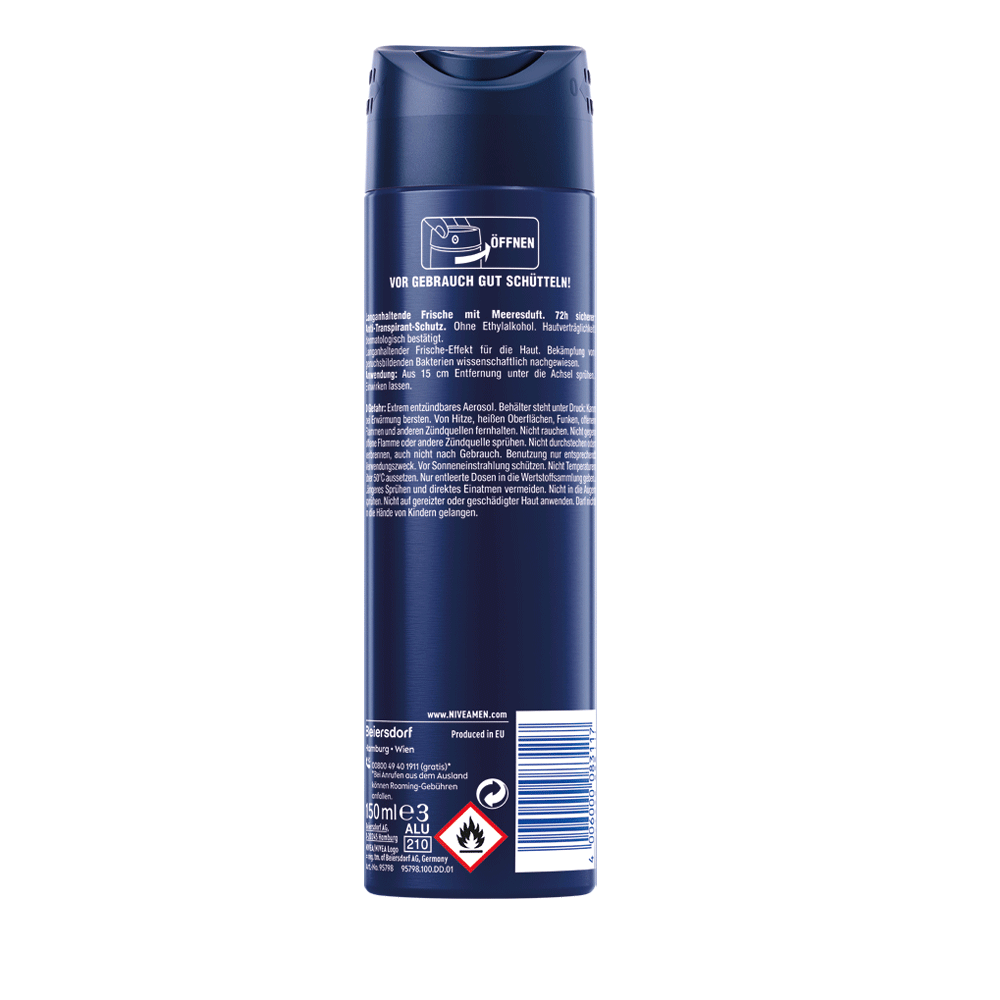 Bild: NIVEA MEN Deo Spray Ultra Charge