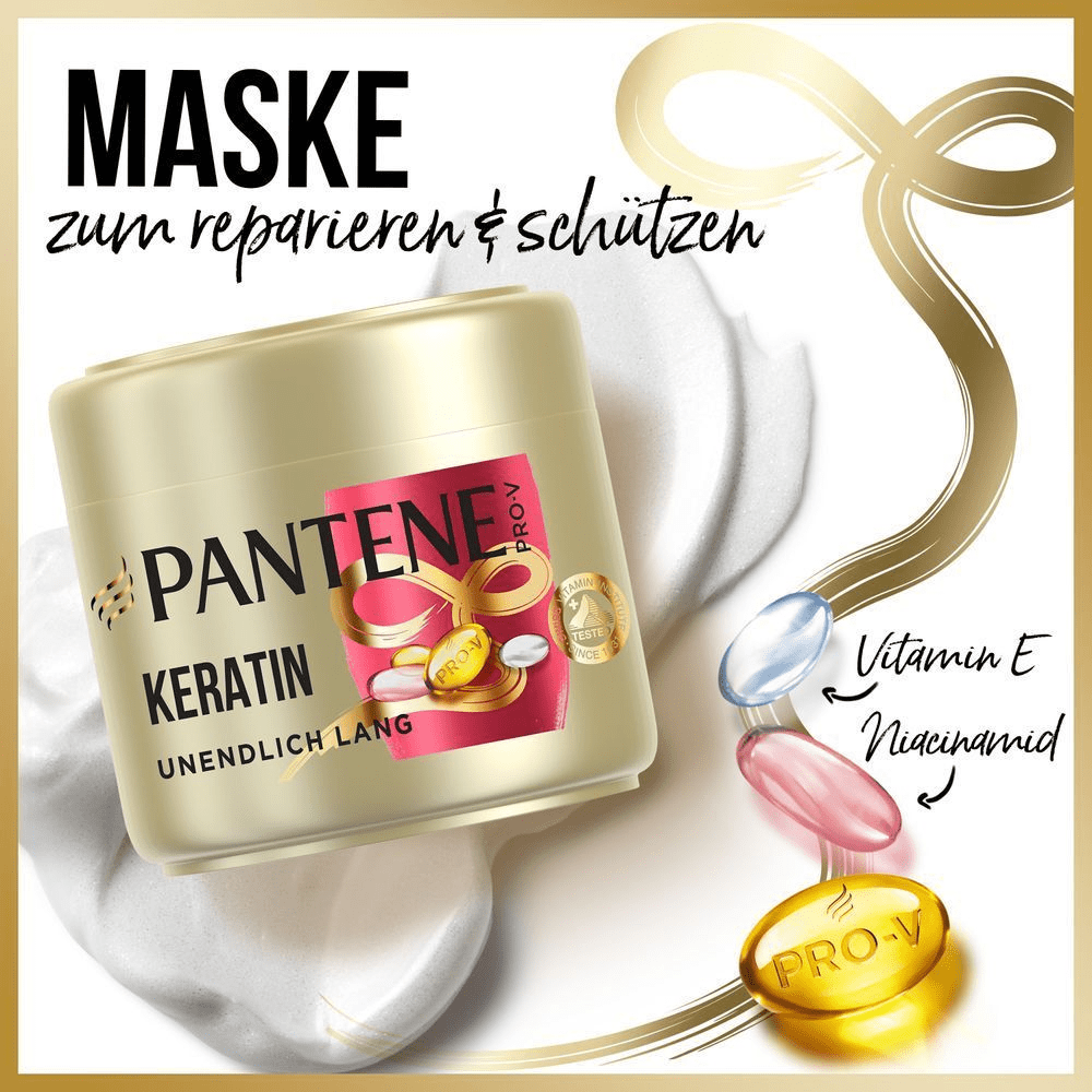 Bild: PANTENE PRO-V Keratin Haarmaske