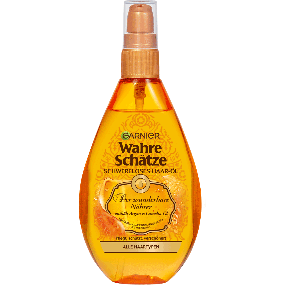 Bild: GARNIER Wahre Schätze Haaröl - Der wunderbare Nährer
