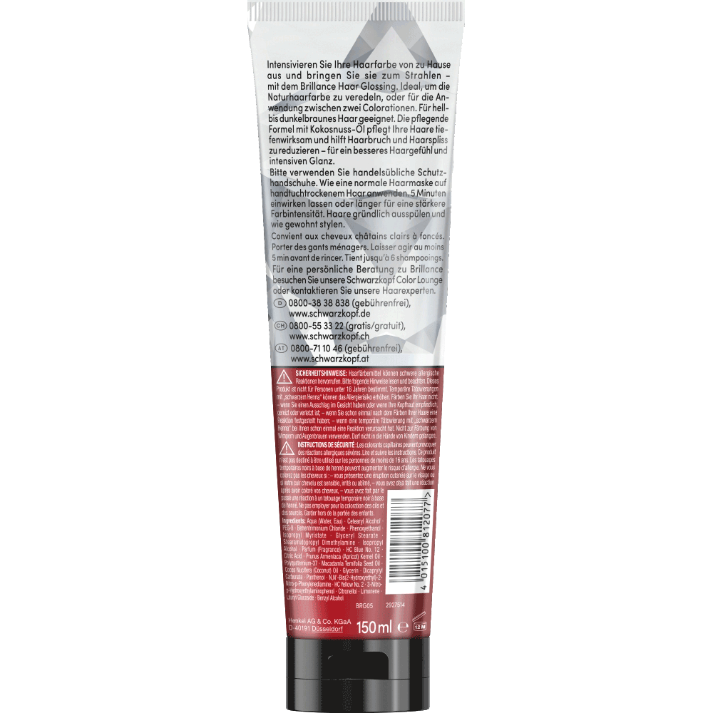 Bild: Schwarzkopf BRILLANCE Glossing