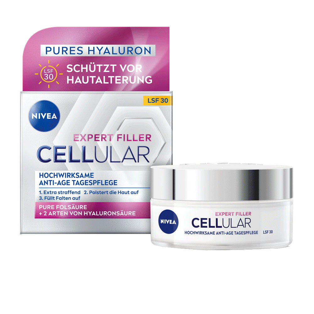 Bild: NIVEA Expert Filler Cellular Anti Age Tagespflege LSF 30