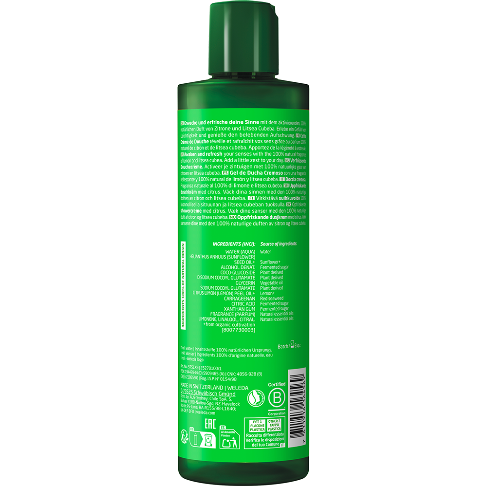 Bild: WELEDA Cremedusche Refresh