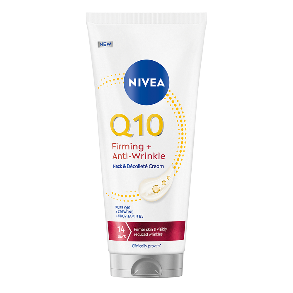 Bild: NIVEA Q10 Straffend und Anti-Falten Hals und Dekolleté Creme