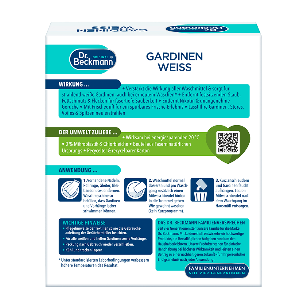 Bild: Dr. Beckmann Gardinen Weiss