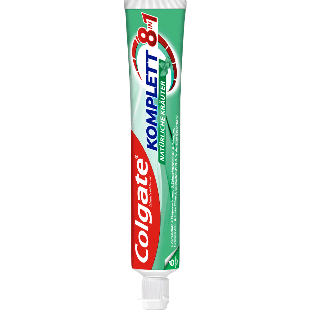 Bild: Colgate Komplett 8 Natürliche Kräuter Zahncreme
