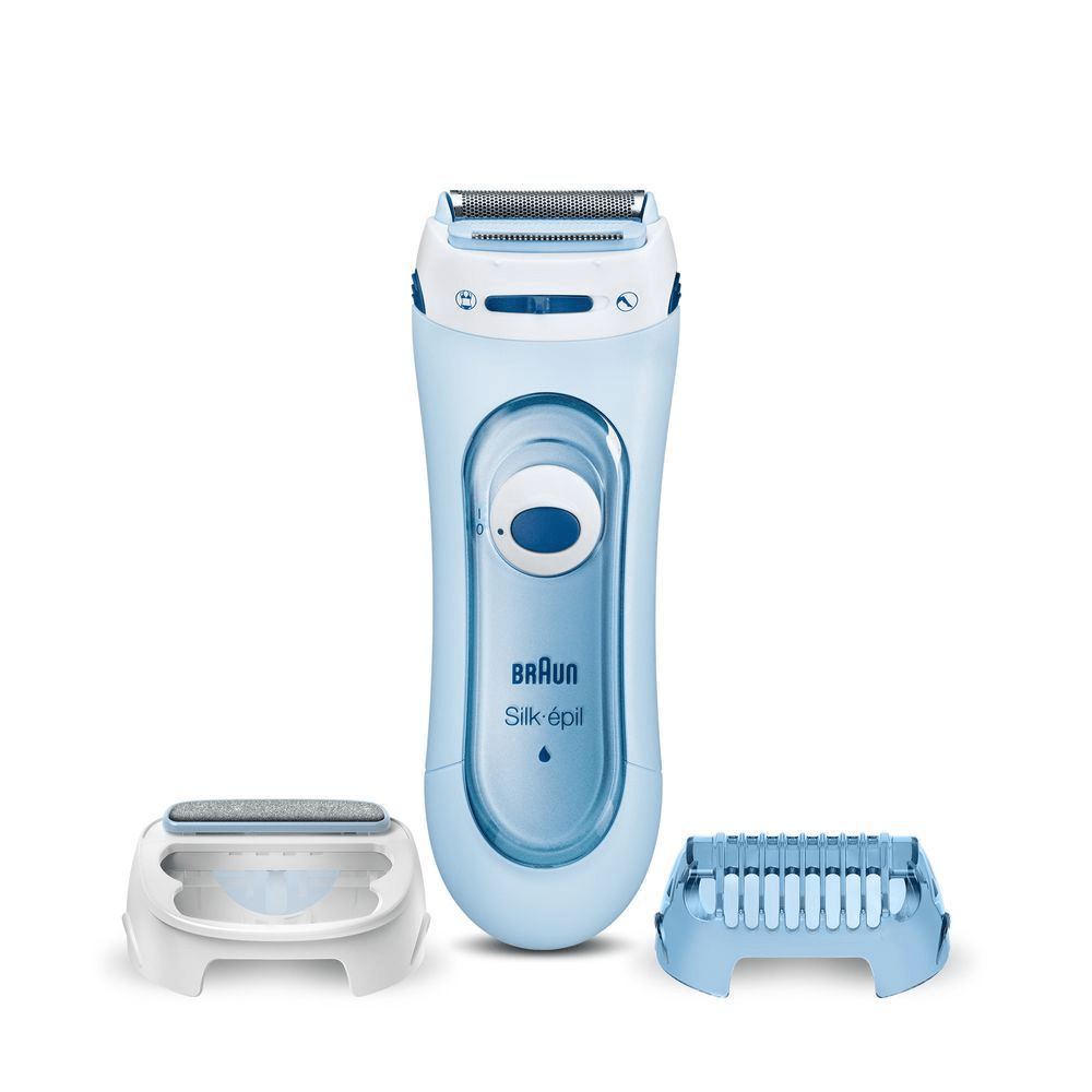 Bild: Braun Lady Shaver 5-160 – 3-In-1 Rasierer, Trimmer- Und Peeling-System, Wet&Dry