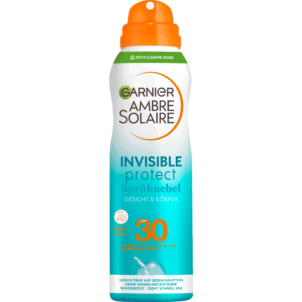Bild: GARNIER AMBRE SOLAIRE UV Water Erfrischender Sprühnebel LSF 30