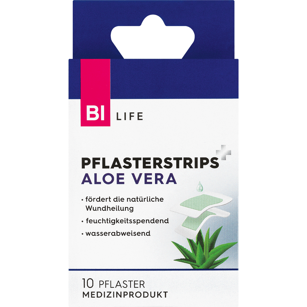 Bild: BI LIFE Pflasterstrips Aloe Vera