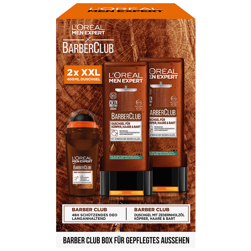 Bild: L'ORÉAL PARIS MEN EXPERT Barber Club Box XXL Pflegeset