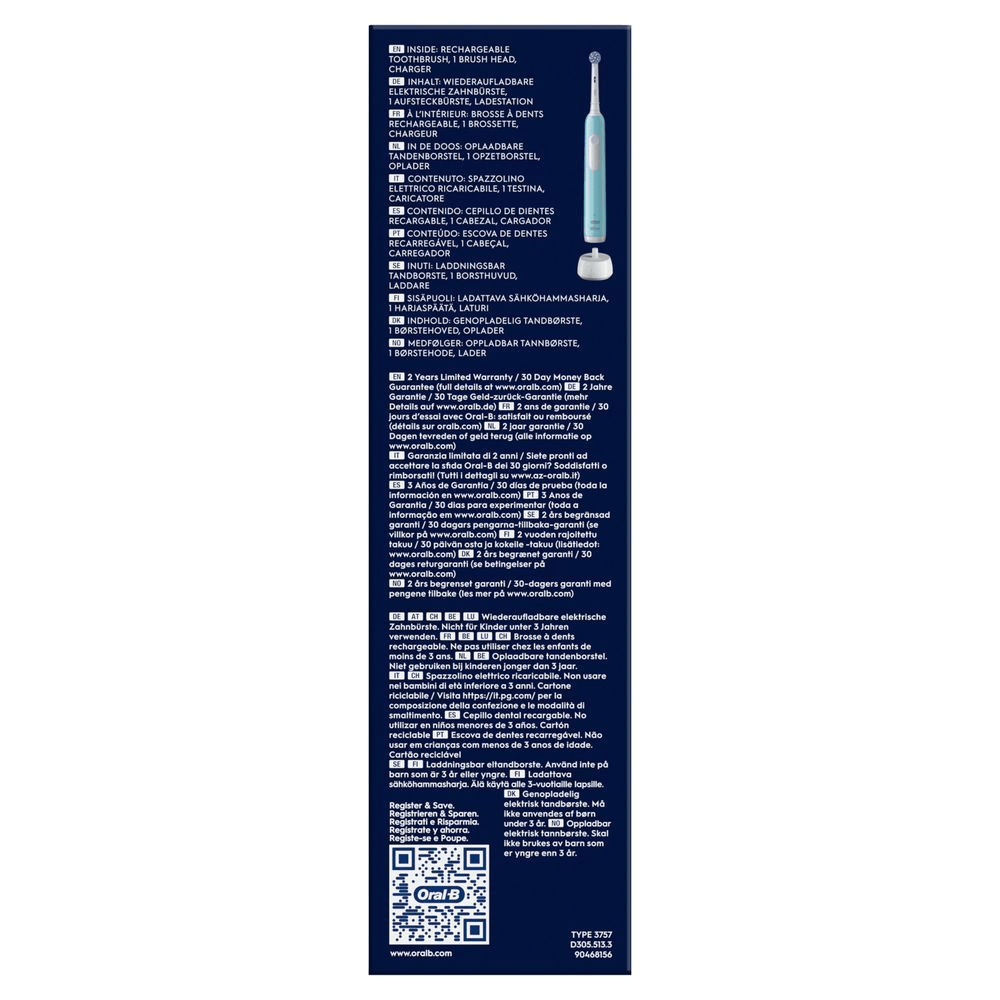 Bild: Oral-B Pro Series 1 Elektrische Zahnbürste, Blau