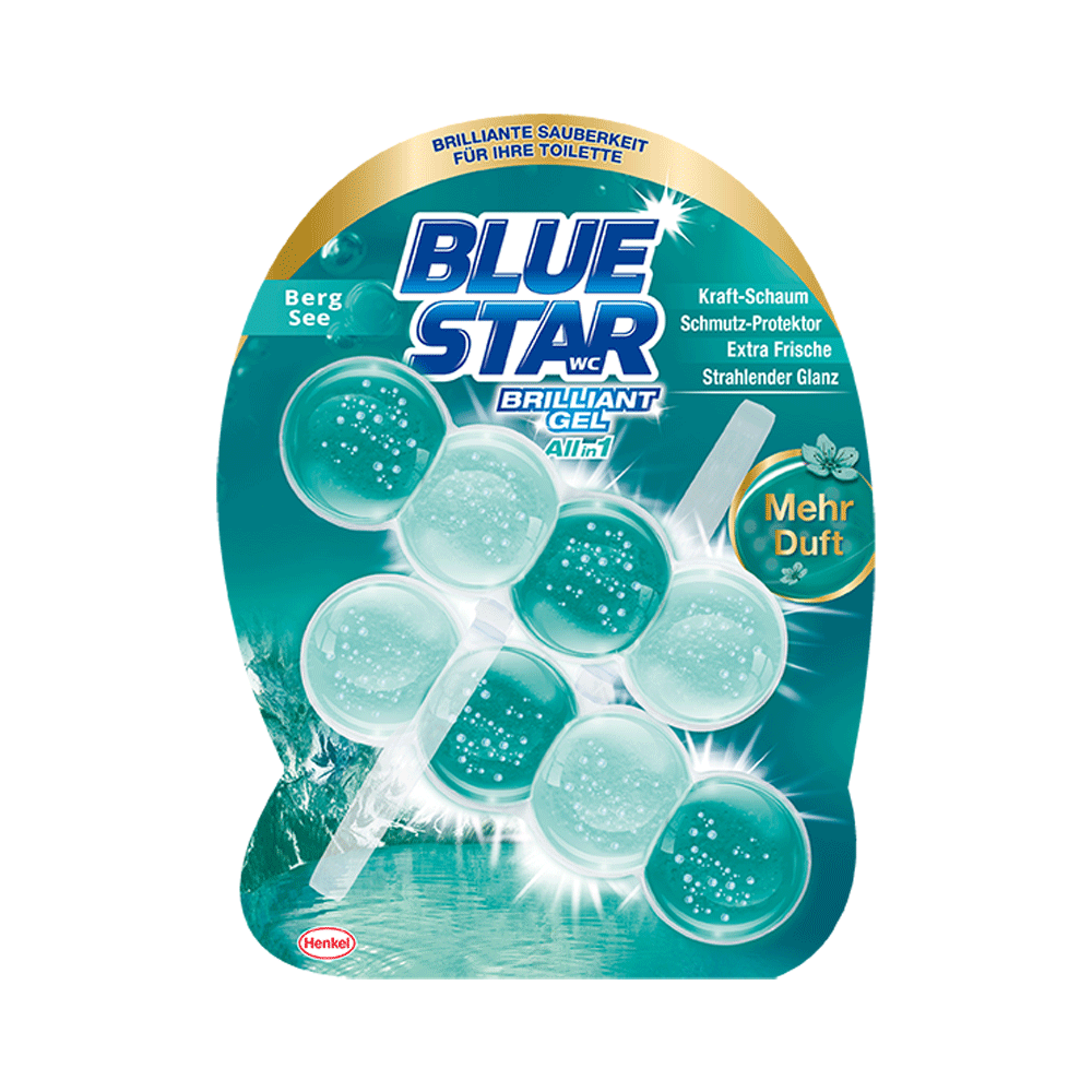 Bild: Blue Star Brilliant Gel WC Steine Berg See