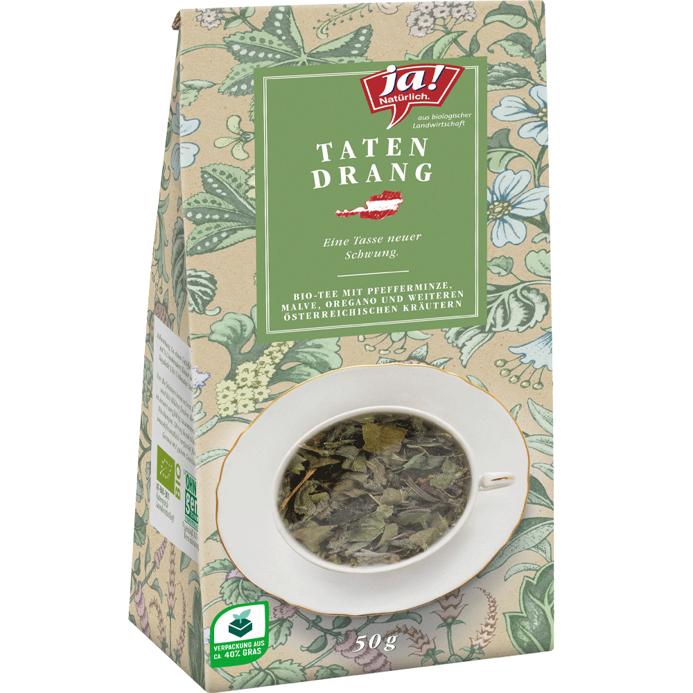 Bild: ja! Natürlich. Tatendrang Kräutertee