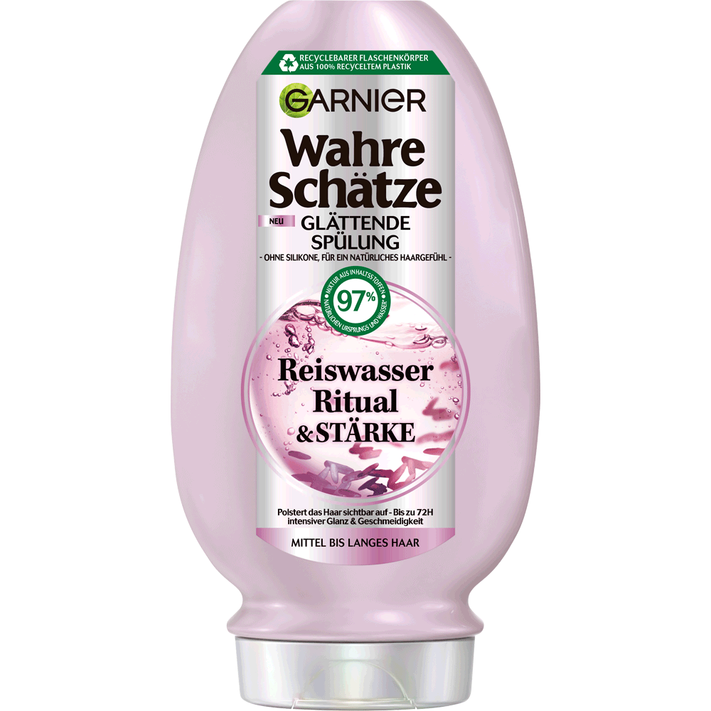 Bild: GARNIER Wahre Schätze Reiswasser Ritual Spülung