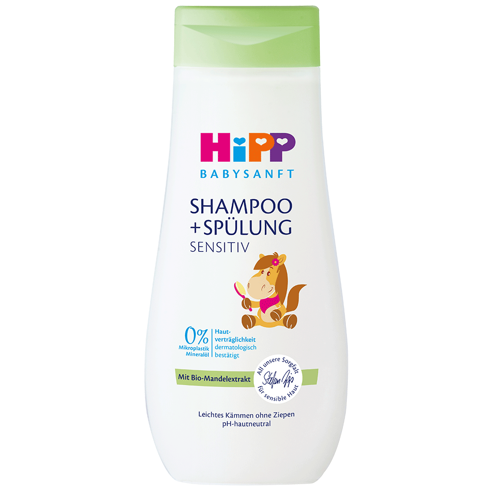 Bild: HiPP Babysanft Shampoo + Spülung Sensitiv