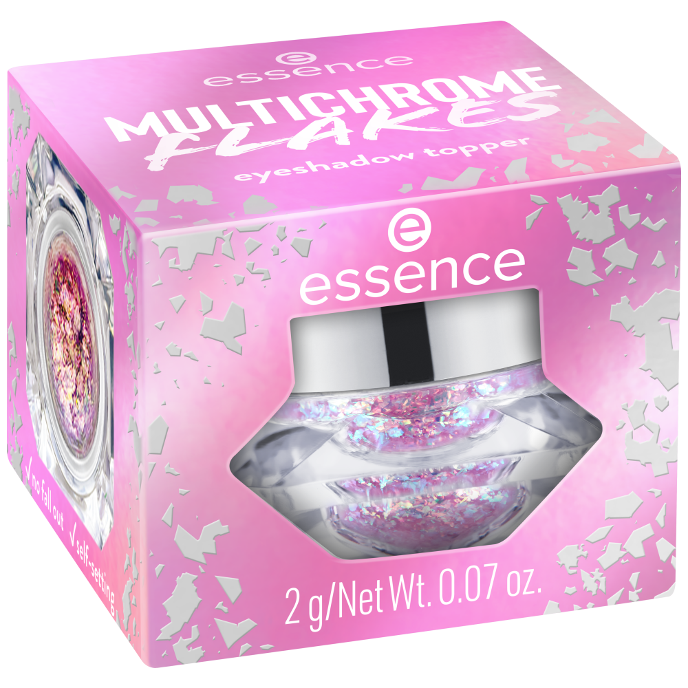 Bild: essence Multichrome flakes Eyeshadow Topper