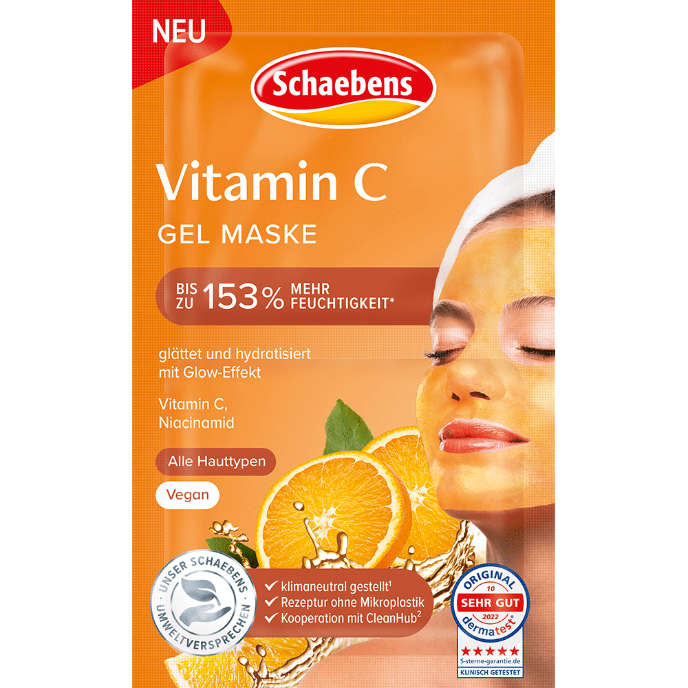 Bild: Schaebens Vitamin C Gel Maske
