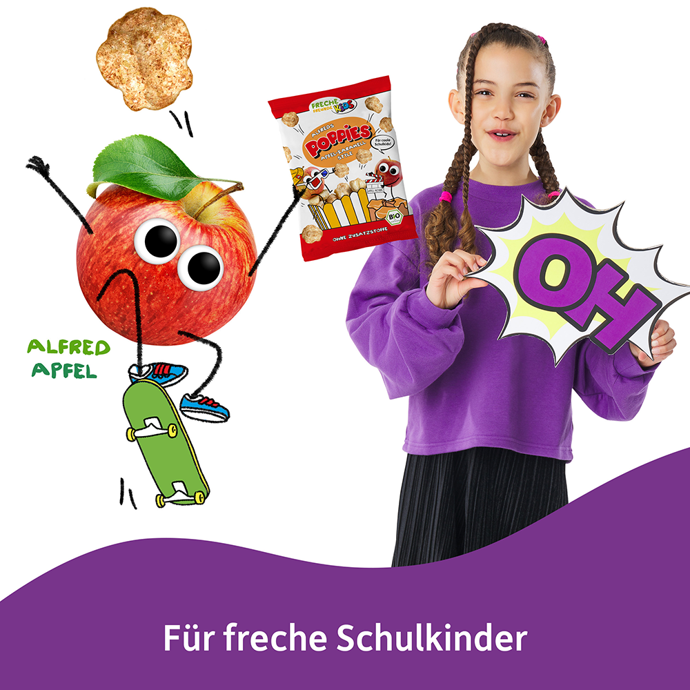 Bild: Freche Freunde Poppies Apfel-Karamell Style