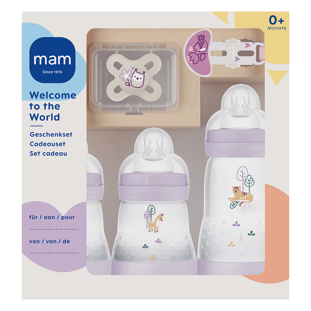 Bild: MAM Welcome to the World Geschenkset