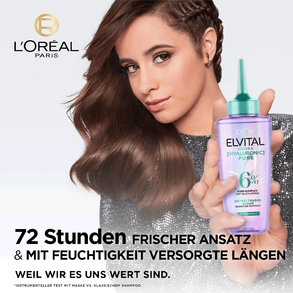 Bild: L'ORÉAL PARIS ELVITAL Hydra Hyaluronic Pure Serum