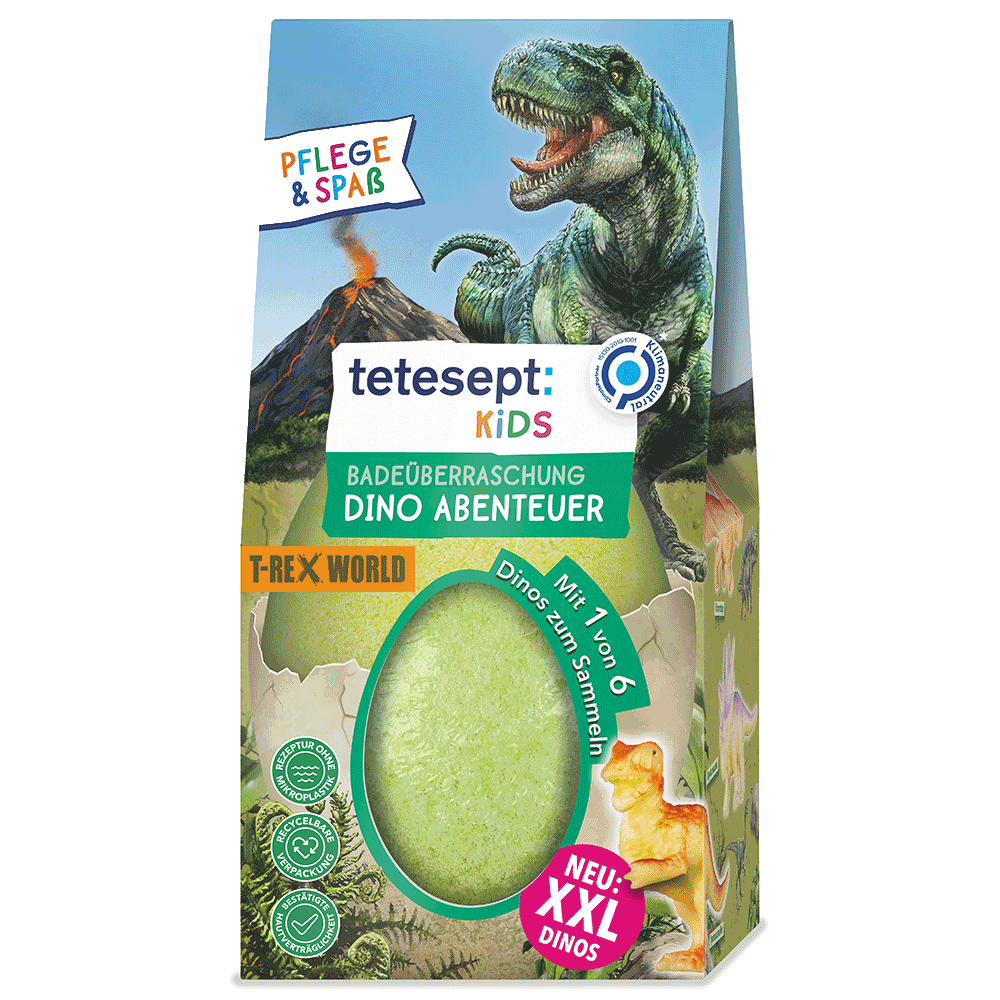 Bild: tetesept: Kids Badeüberraschung Dino Abenteuer
