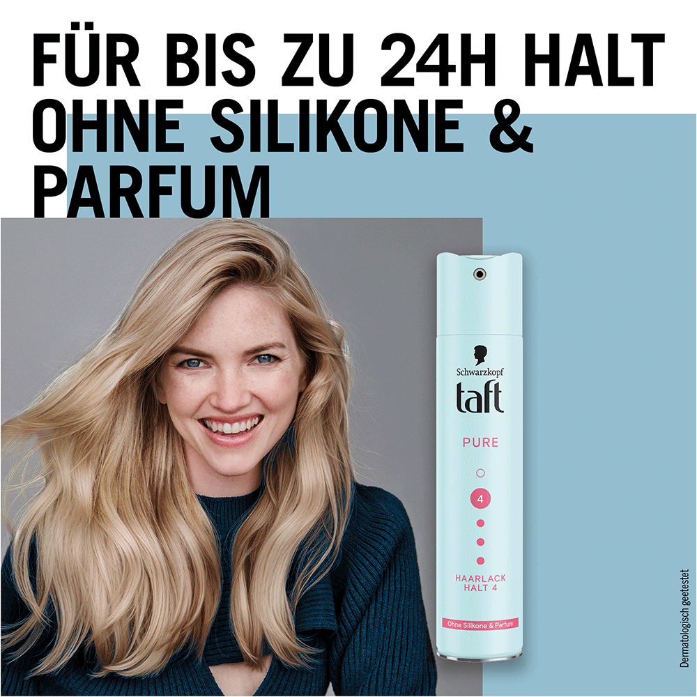 Bild: Schwarzkopf taft Haarspray Pure