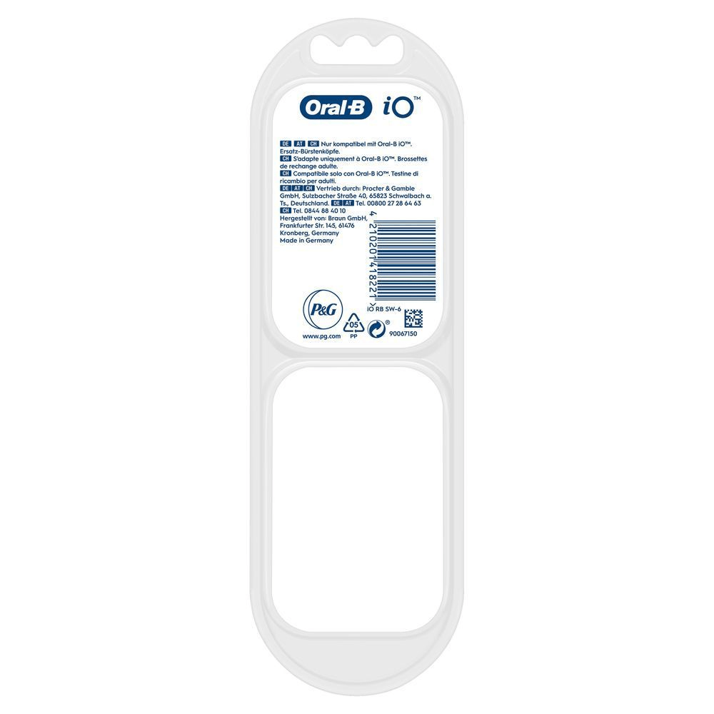 Bild: Oral-B Sanfte Reinigung Aufsteckbürsten, Weiß