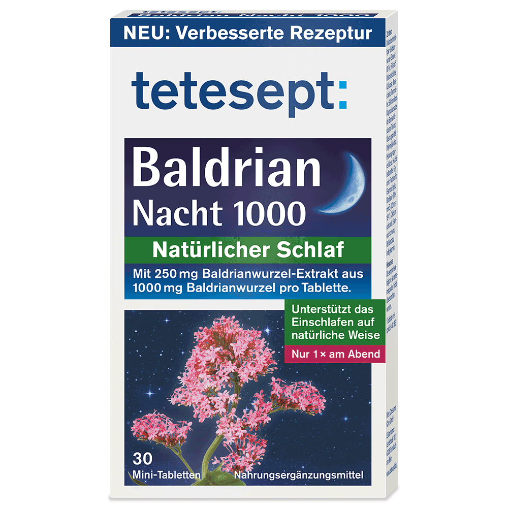 Bild: tetesept: Baldrian Nacht 1000
