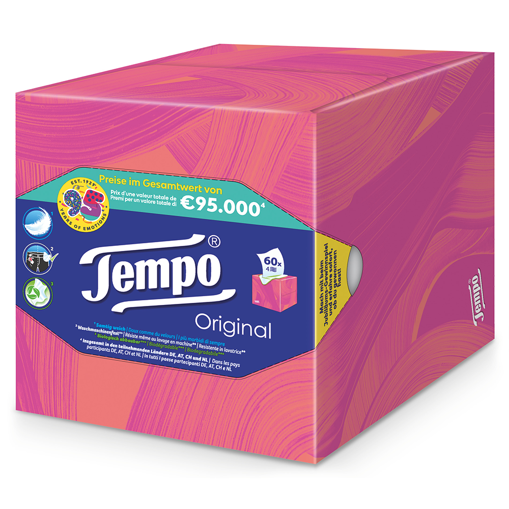 Bild: Tempo Original Würfel Box