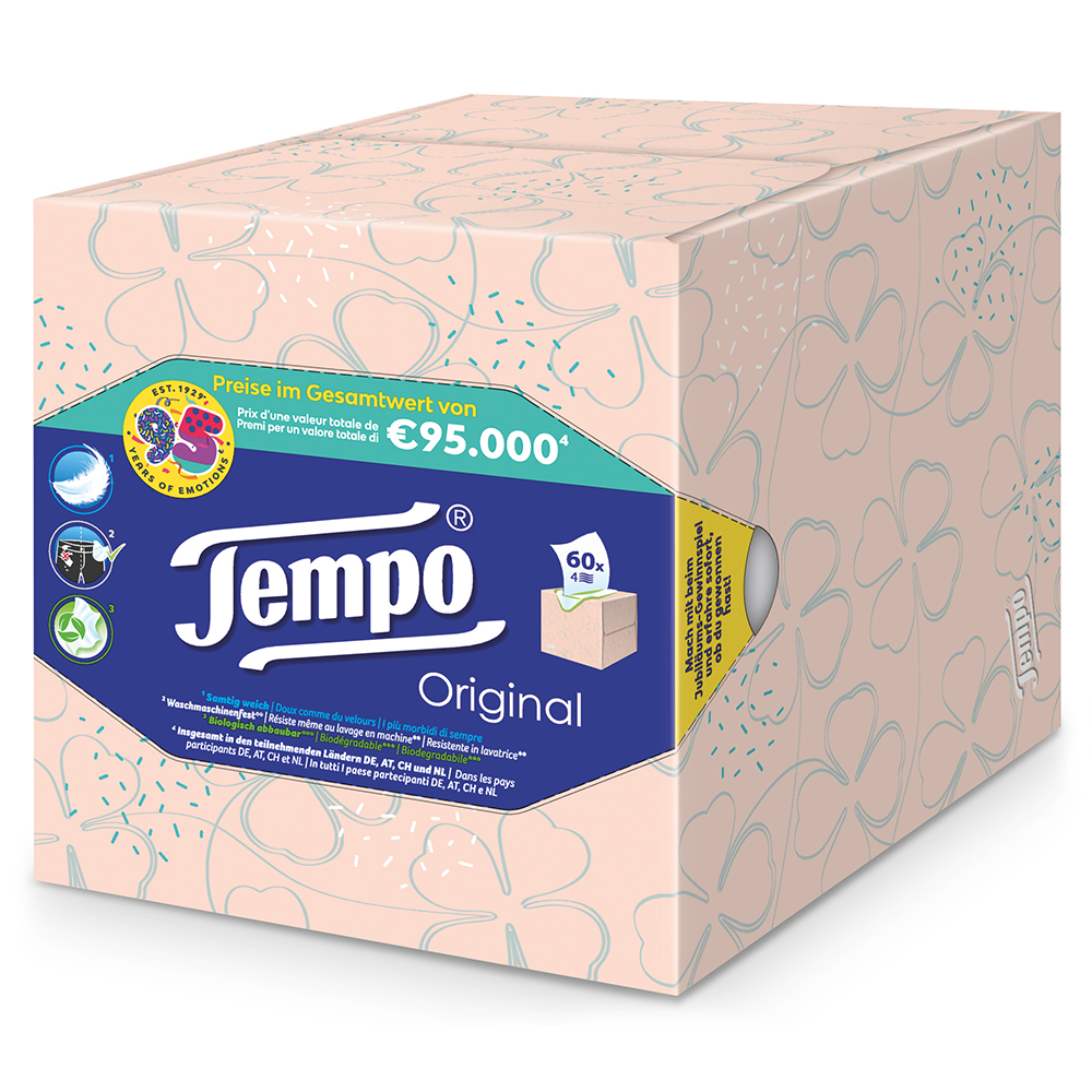 Bild: Tempo Original Würfel Box