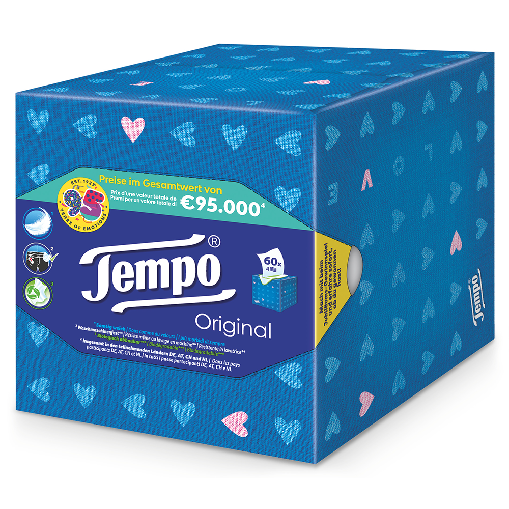 Bild: Tempo Original Würfel Box