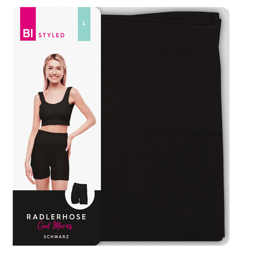 Bild: BI STYLED Radlerhose Schwarz