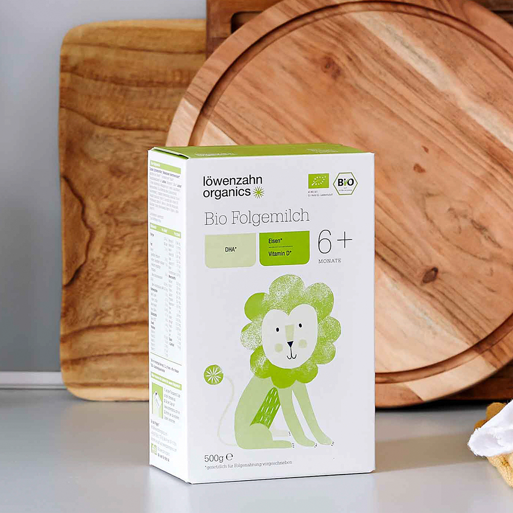 Bild: Löwenzahn organics Bio Folgemilch
