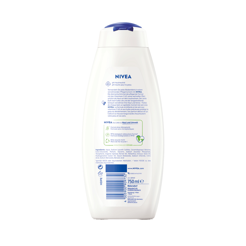 Bild: NIVEA Cremebad Care and Diamond