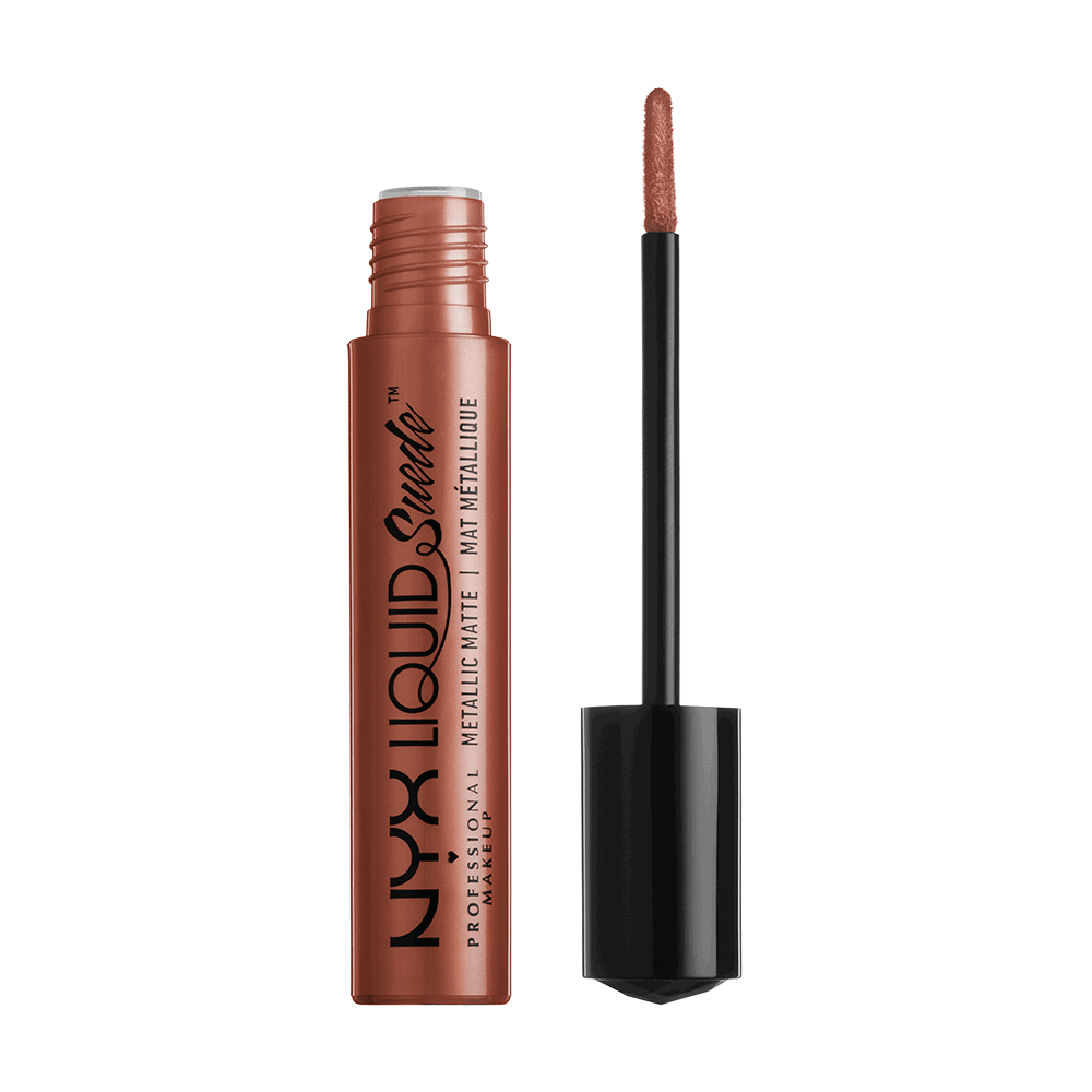 Bild: NYX Professional Make-up Liquid Suede Metallic Matte mauve mist