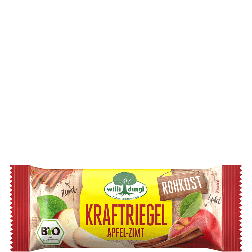 Bild: Willi Dungl Kraftriegel Apfel-Zimt