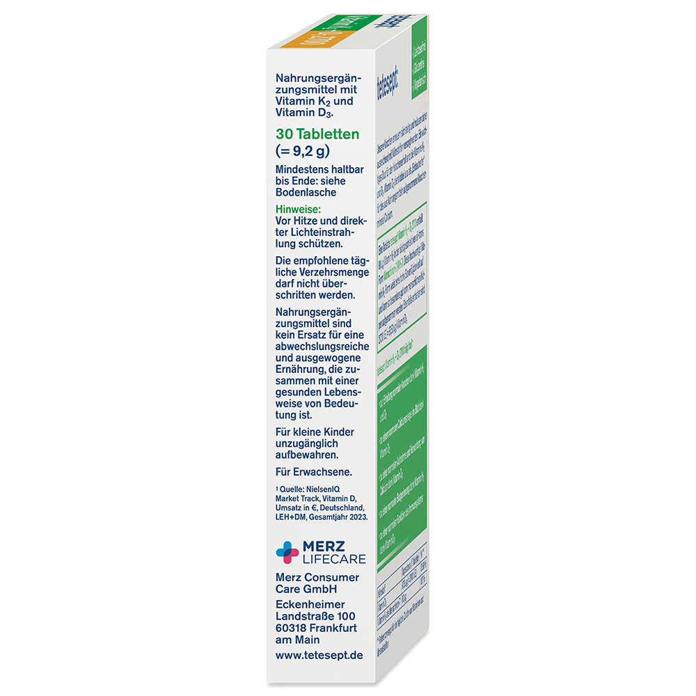 Bild: tetesept: Vitamin K2 + D3 2500