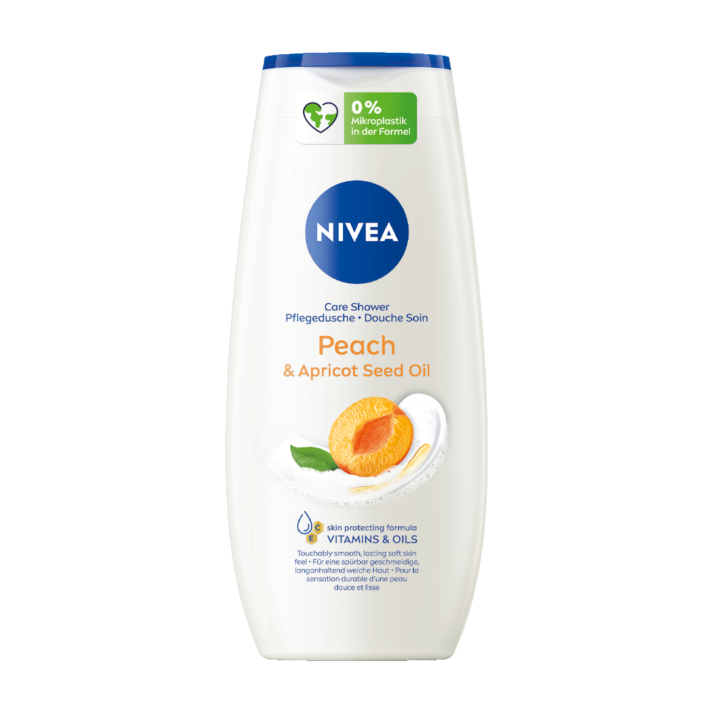 Bild: NIVEA Pflegedusche Pfirsich und Apricot Seed Oil