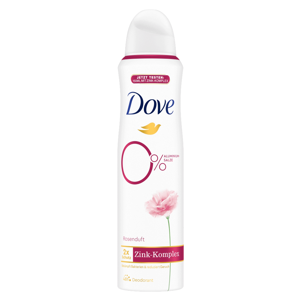 Bild: Dove Deo Spray Zink Rosenduft