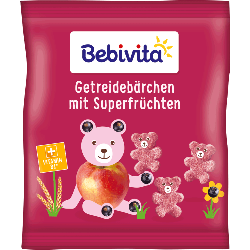Bild: Bebivita Getreidebärchen mit Superfrüchten