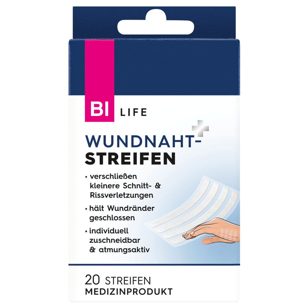 Bild: BI LIFE Wundnahtstreifen 5x 4 Stk
