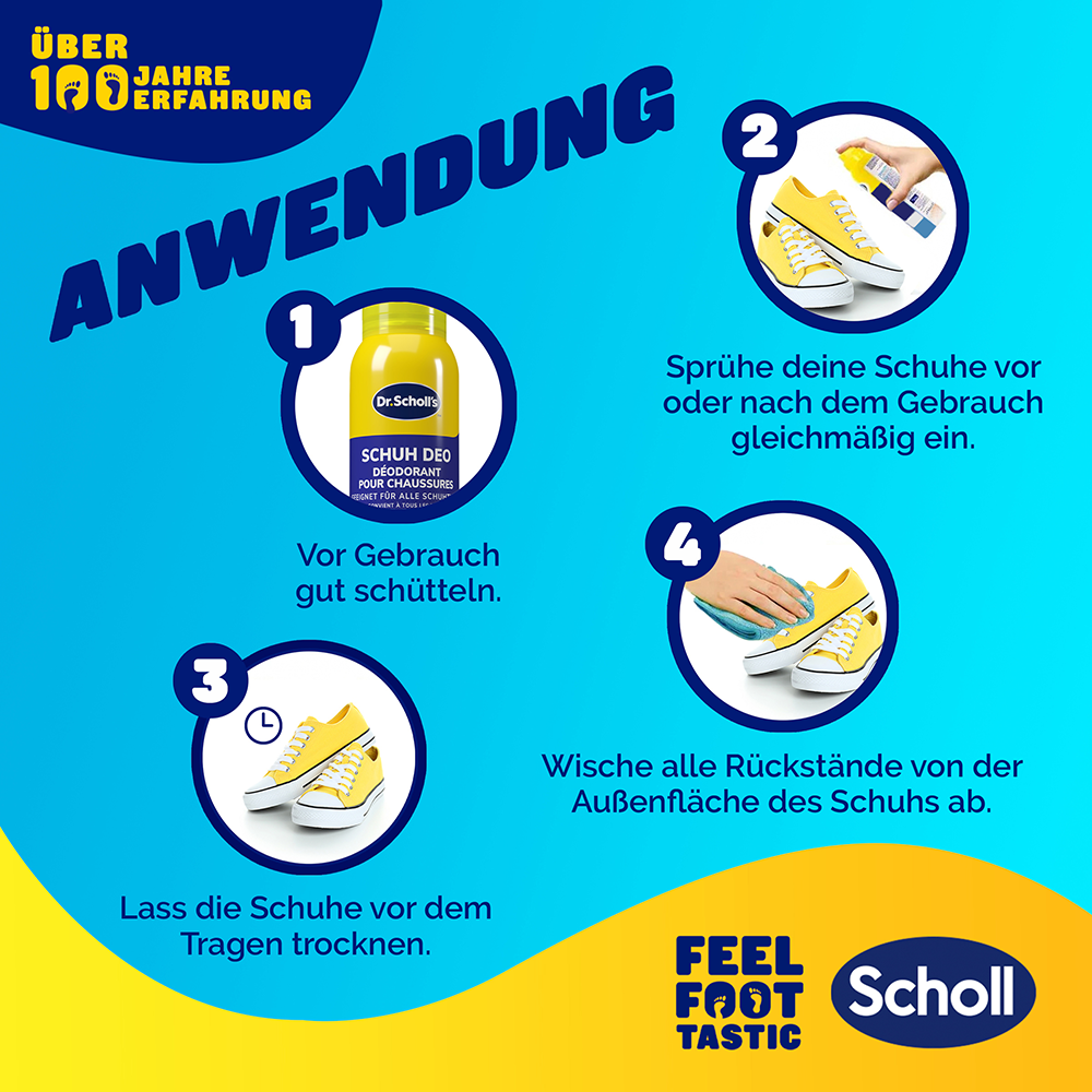 Bild: Scholl Schuh Deo Geruchsschutz