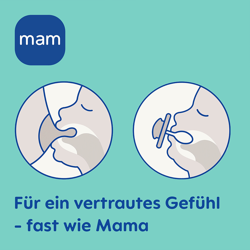 Bild: MAM Comfort Schnuller 0-3 Monate 