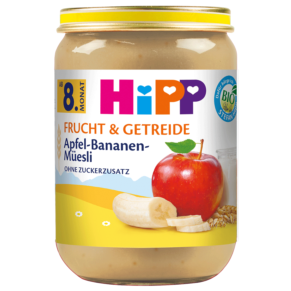 Bild: HiPP Apfel Bananen Müesli