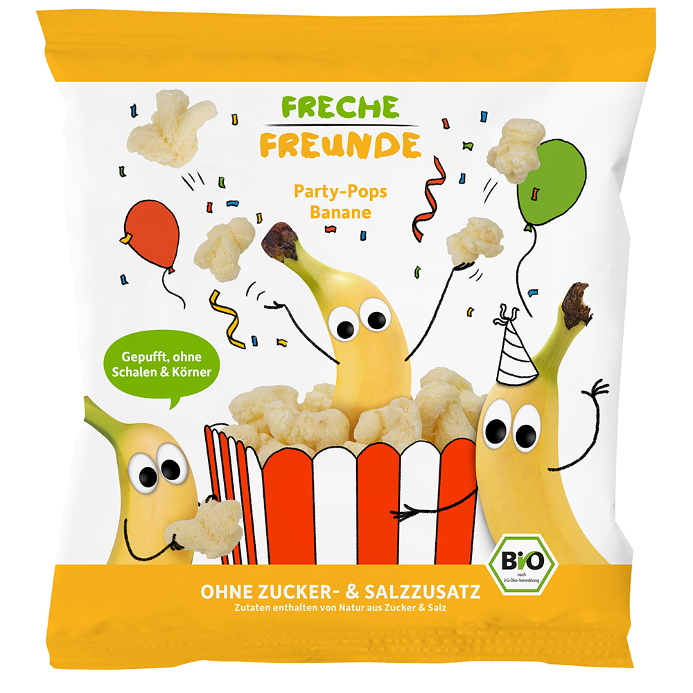 Bild: Freche Freunde Party-Pops Banane