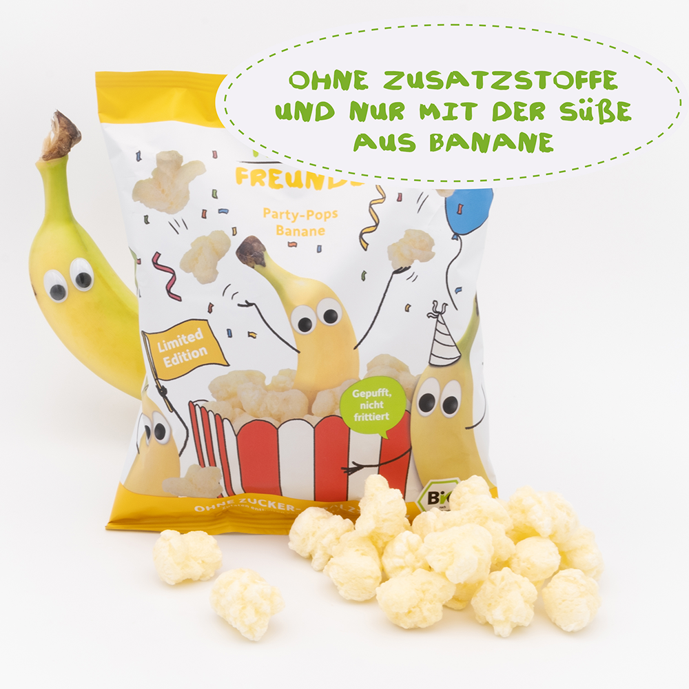 Bild: Freche Freunde Party-Pops Banane