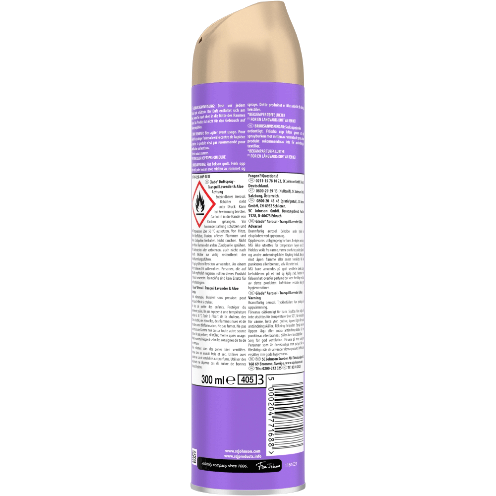Bild: Glade 5in1 Duftspray Lavendel