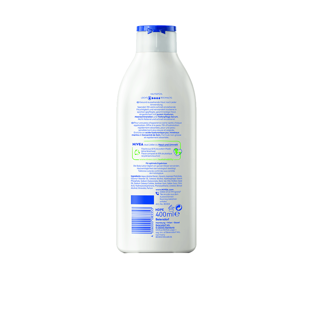 Bild: NIVEA Express Body Lotion