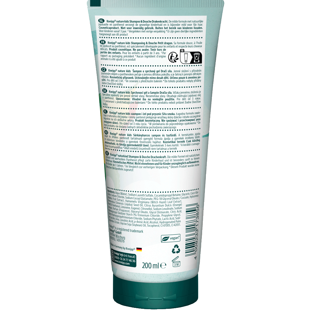 Bild: Kneipp Naturkind Shampoo & Dusche Drachenkraft 