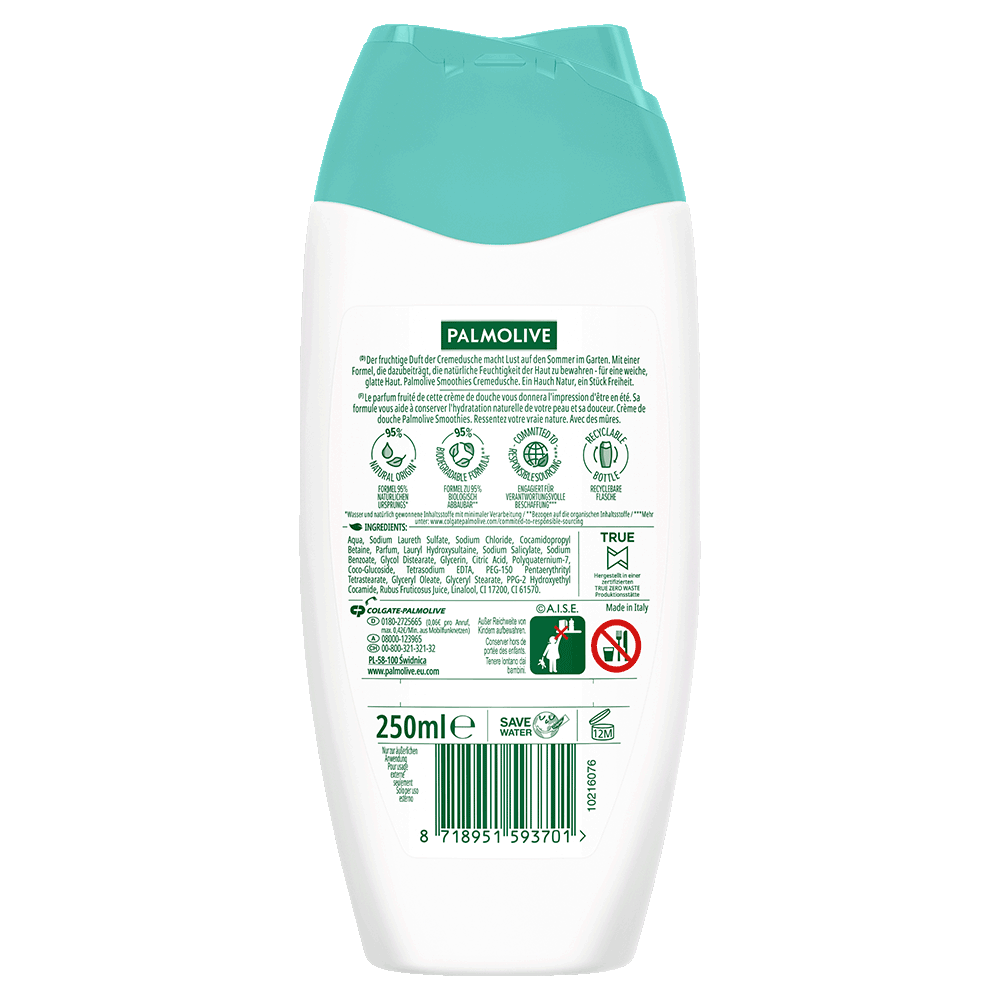 Bild: Palmolive Smoothies Duschcreme Brombeere